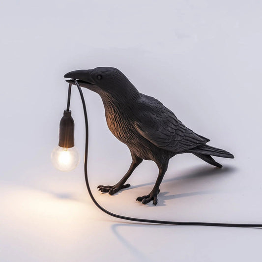 Two-Color Raven Movable Wall Table Lamp - - Lighting