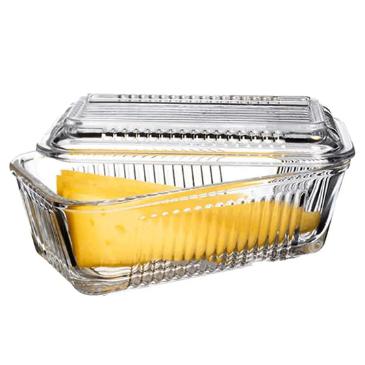 Rectangular Glass Storage Box - Kia Day Design