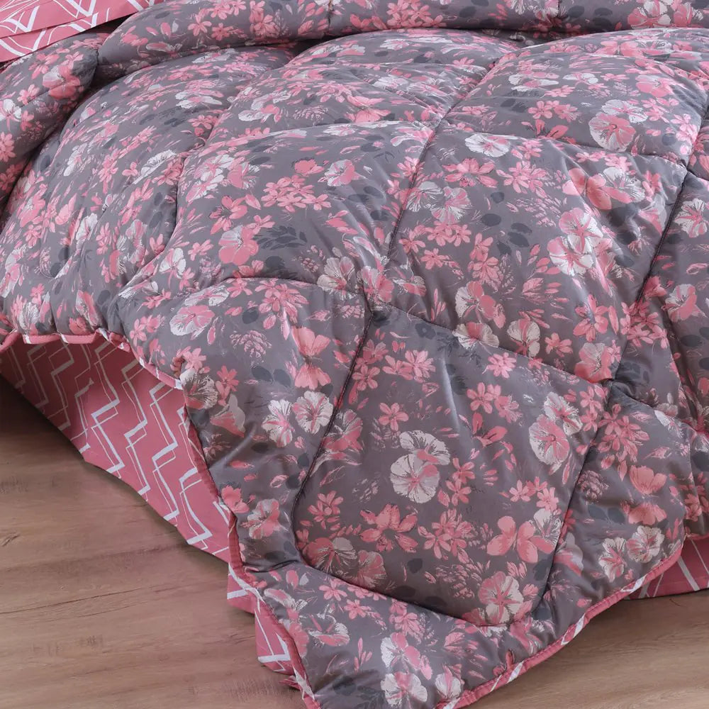 Hobby Alanza Powder Color - Poplin Double Sleep Set Kia Day Design