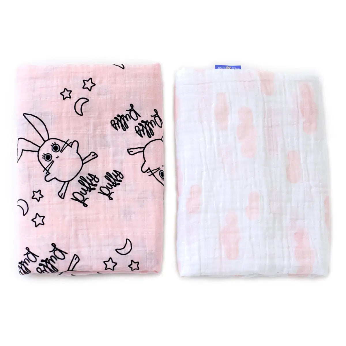 Milk&Moo Set of 2 Chancin Baby Muslin Swaddle Blanket Kia Day Design