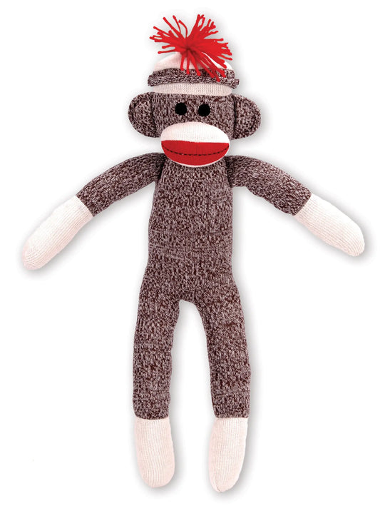 Schylling Brand Classic Retro Sock Monkey - - sock monkey