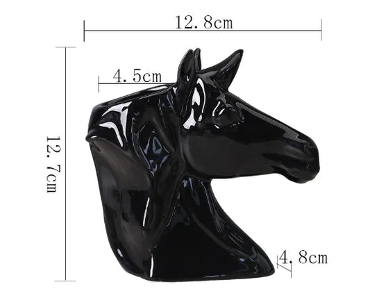 Horse Head Ceramic Flower Pot Kia Day Design