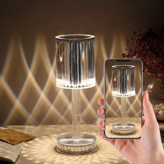 Gatsby Crystal Touch Control Table Lamp - Kia Day Design