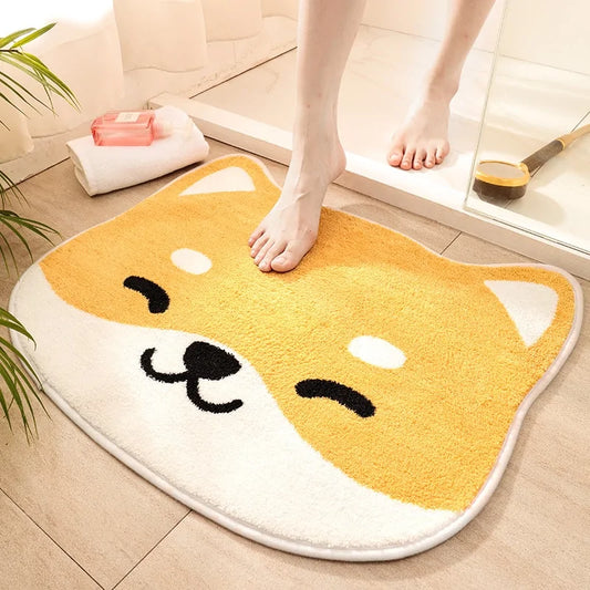Cartoon Cat Non-Slip Carpet - Kia Day Design