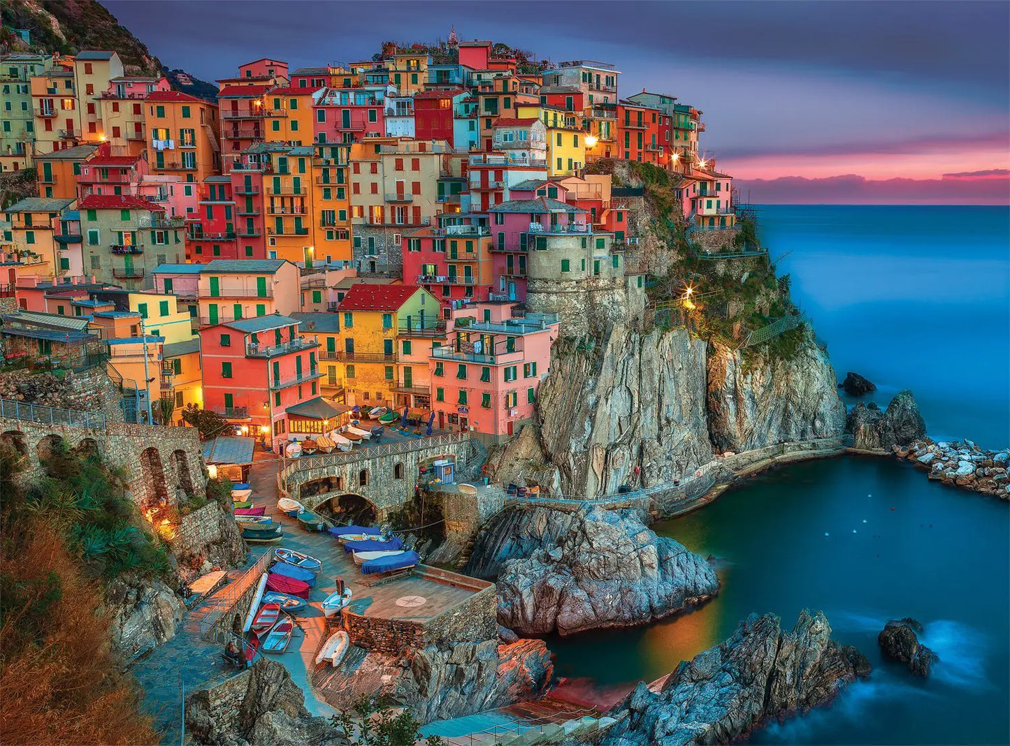 Buffalo Games - Peter Stewart - Cinque Terre - 1000 Piece Jigsaw Puzzle - - puzzle