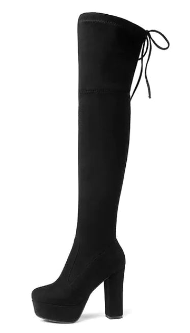 Women's Over the Knee Boots - Kia Day Design