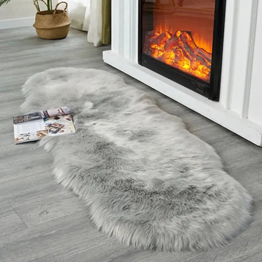Fluffy Floor Rug Kia Day Design