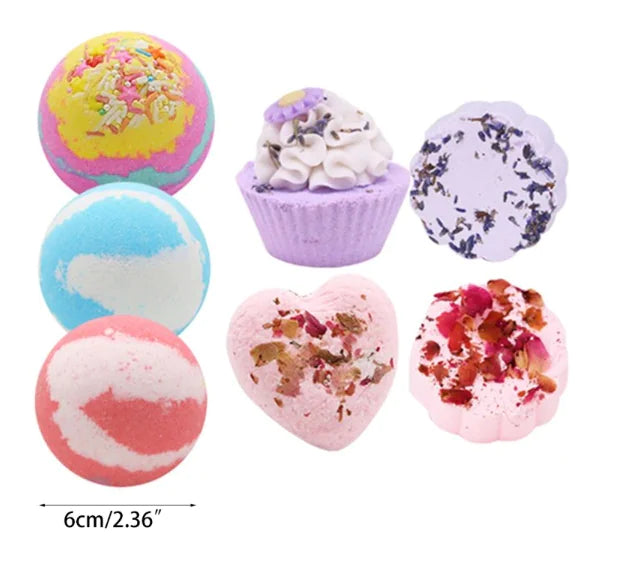 Bubble Spa Bath Bombs Set Kia Day Design