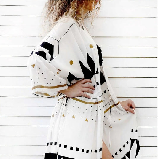 Abstract Kimono Kia Day Design