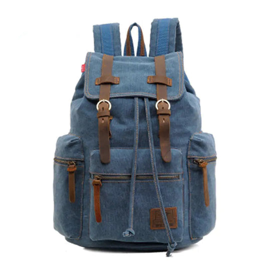 Canvas Casual Backpack - Shoulder Bag Kia Day Design