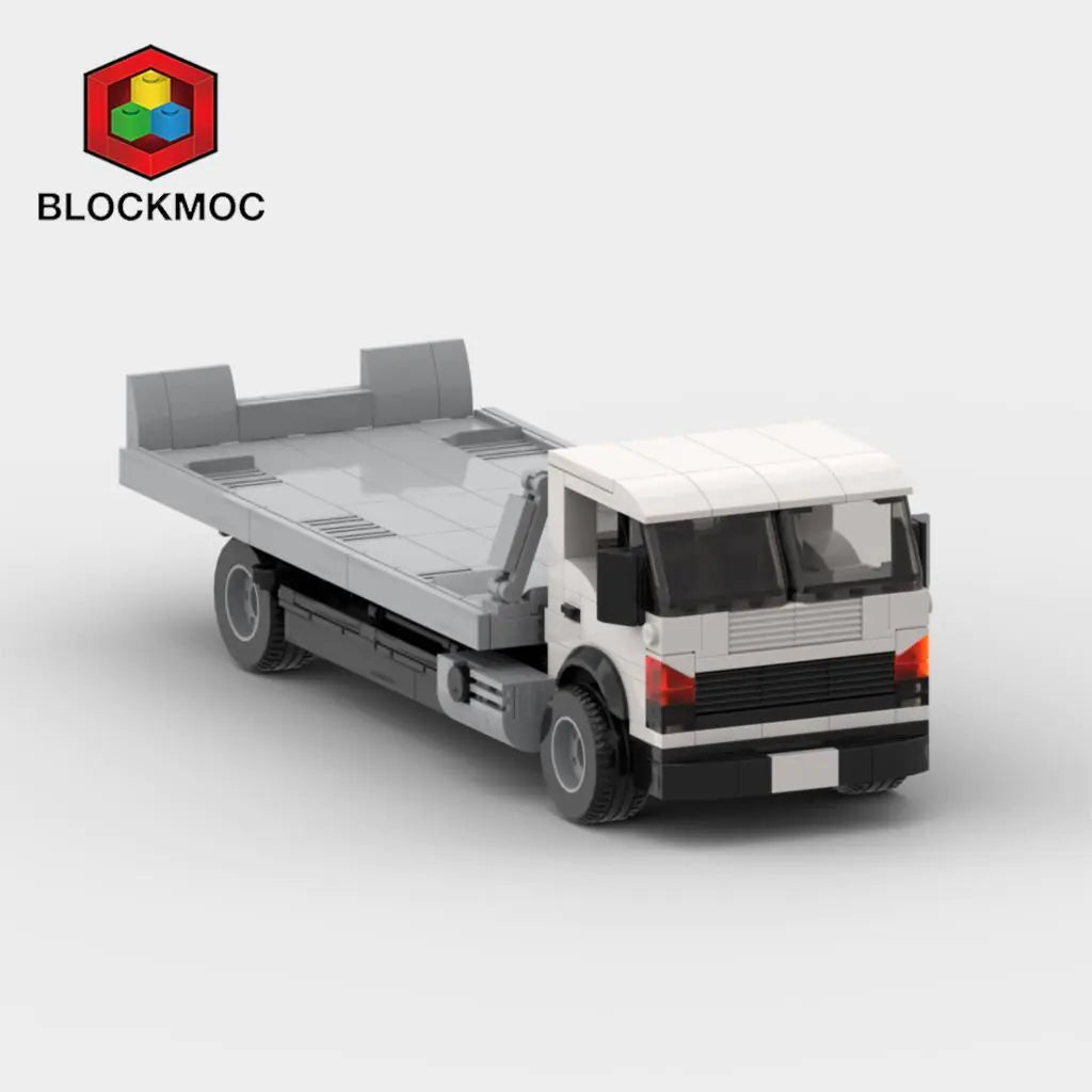 Rescue Flatbed Trailer Brick Toy Kia Day Design