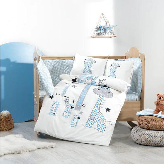 Hobby Buddy - Blue Baby Duvet Cover Set Kia Day Design