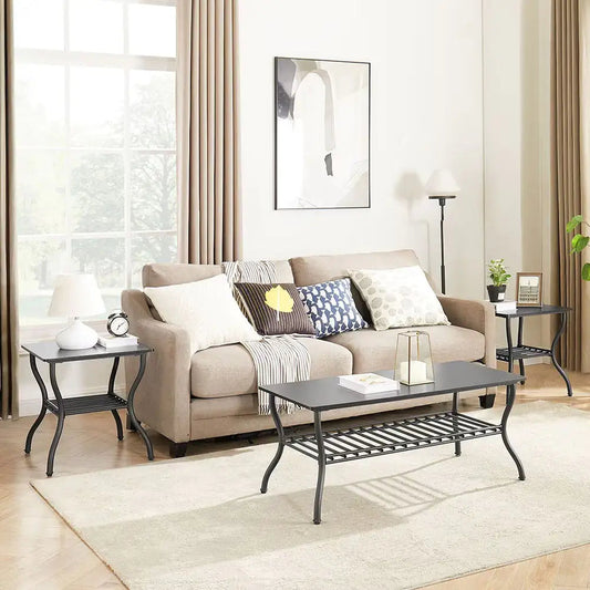 3 Piece Coffee Table Set - Kia Day Design