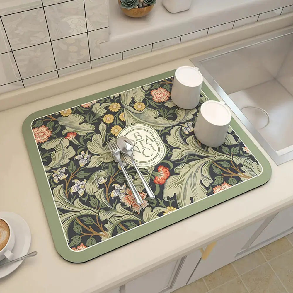 Kitchen Absorbent Dish Pads - Kia Day Design