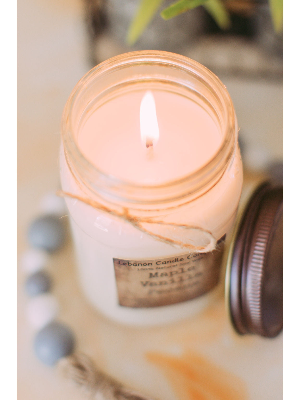 Maple Vanilla Pecans Candle - - Candles & Melts