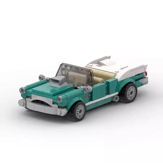 Vintage Car Blocks Bricks Toys Kia Day Design