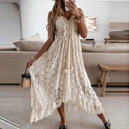 Lace Summer Dress - Kia Day Design