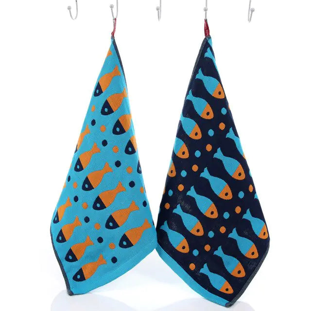 Adorable and Practical Three-layer Soft Cotton Bath towel Kia Day Design