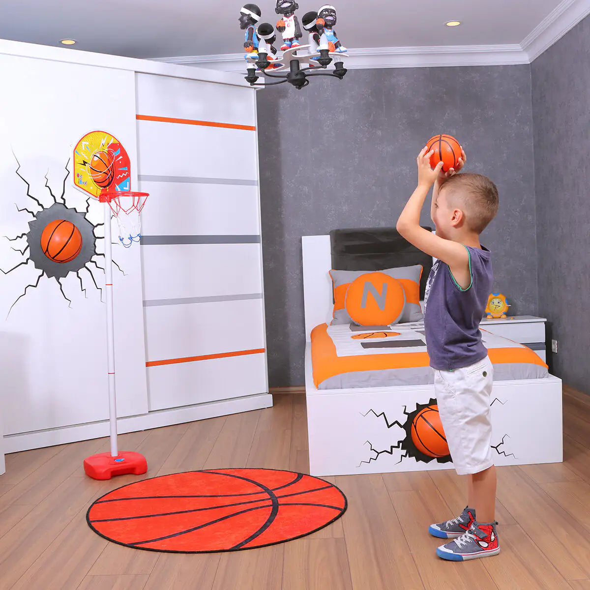 Ogi Mogi Toys Basketball Set Kia Day Design