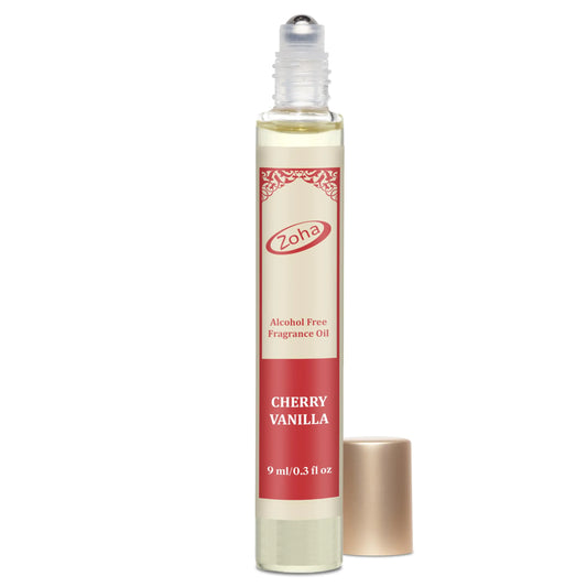 Zoha Cherry Vanilla Roll On Perfume Oil - 0.3 Fl Oz (Pack of 1) - oil