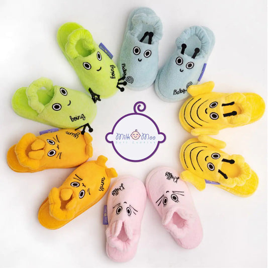 Milk and Moo Chancin Rabbit Toddler Slippers - Kia Day Design