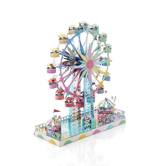 3D Metal Puzzle Model DIY Ferris Wheel Craft Gift Kia Day Design