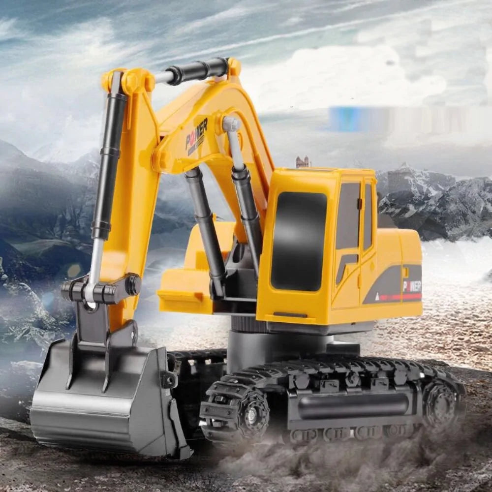 RC Excavator Toy Car Kia Day Design
