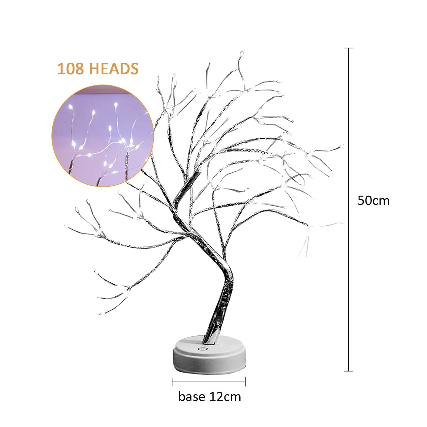 LED Night Light Tabletop Bonsai Tree Light USB - Kia Day Design