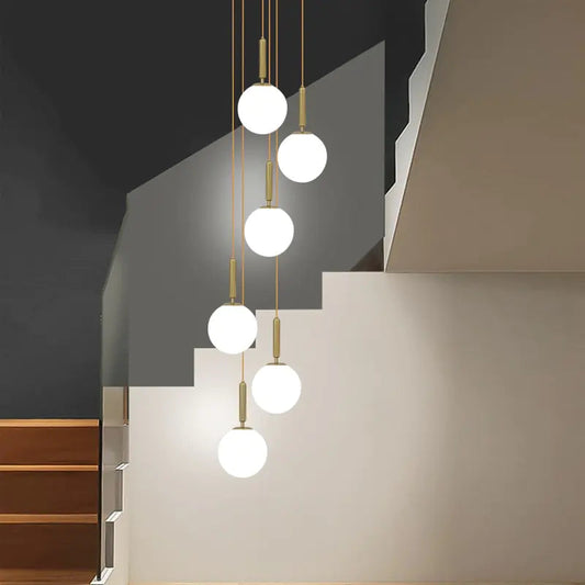 Modern Led Glass Ball Lights - Kia Day Design