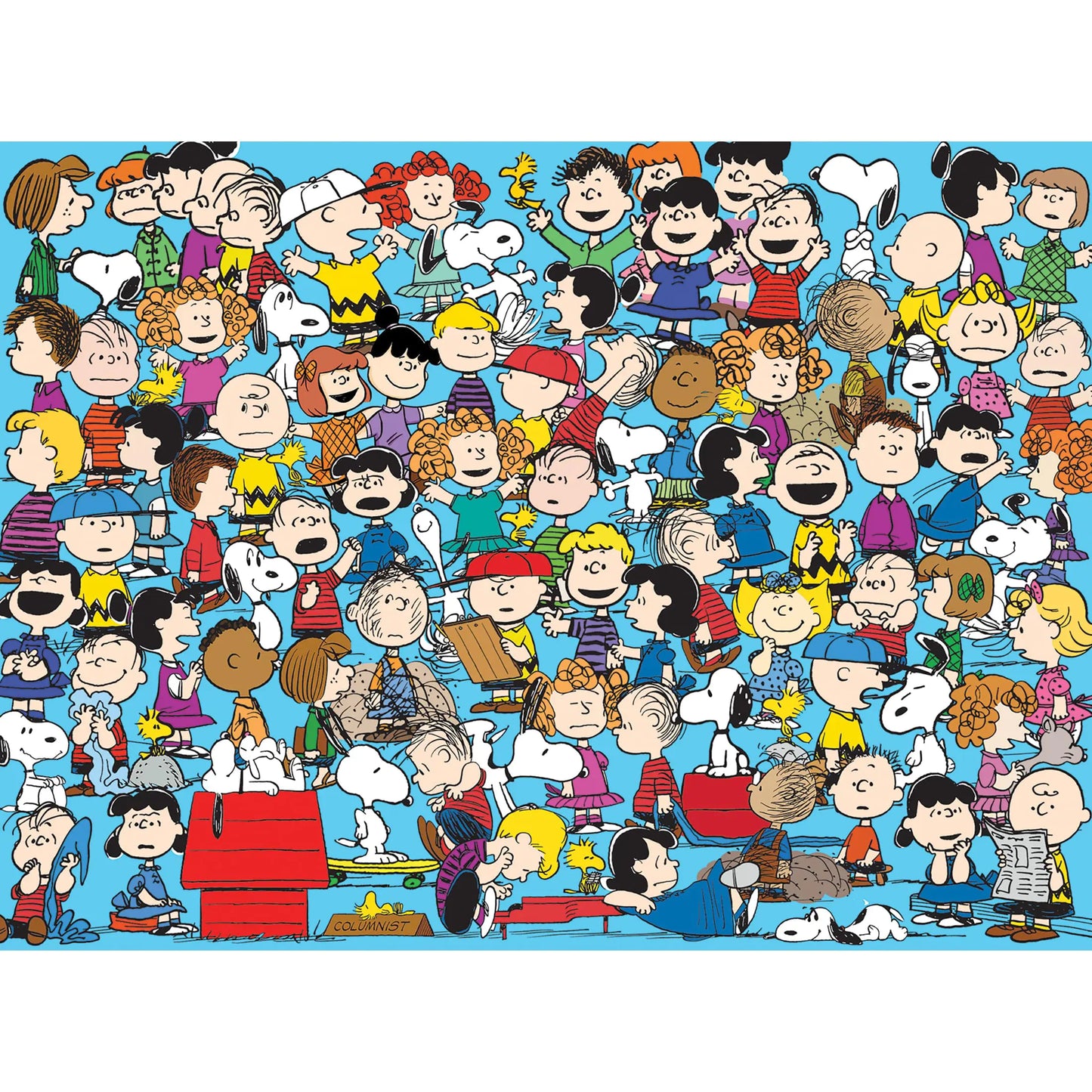 RoseArt - Peanuts - Peanuts Cast of Characters - 300 Piece Jigsaw Puzzle - - puzzle