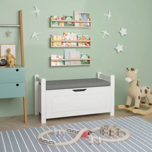 Childrens Fiberboard Toy Box - Kia Day Design