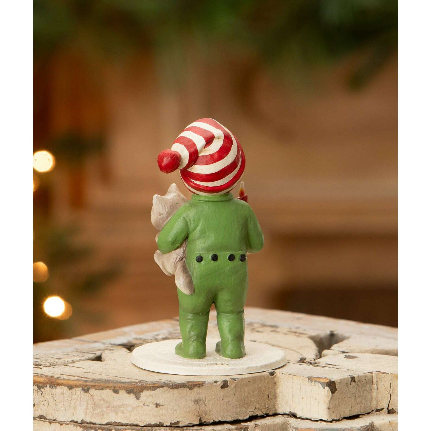 Noah with Cat | Christmas Decor | Bethany Lowe - - Christmas Decor