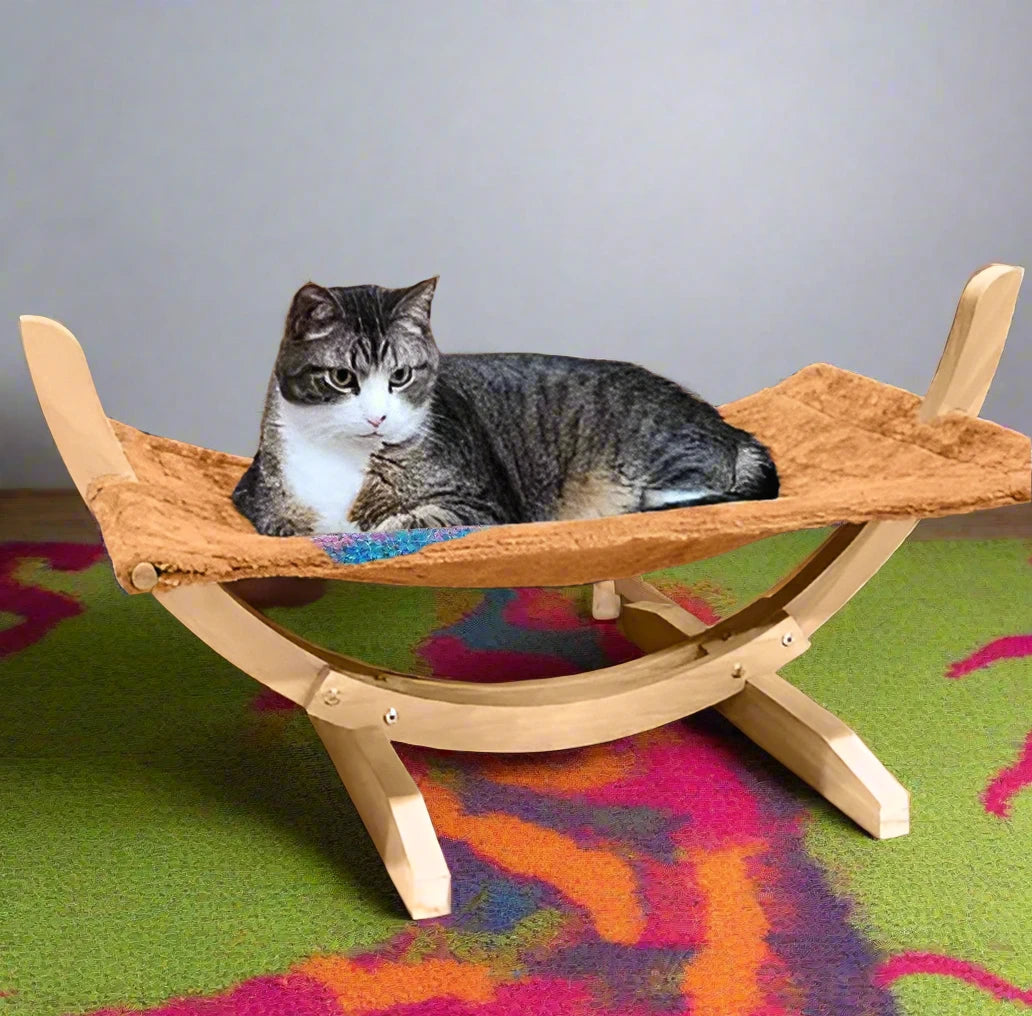 ComfyCat Hammock Bed – Removable, Washable & Durable Pet Furniture Kia Day Design