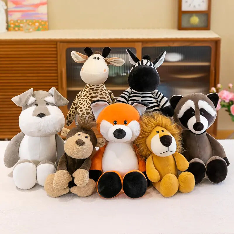Jungle Animal Plush Toy - Kia Day Design