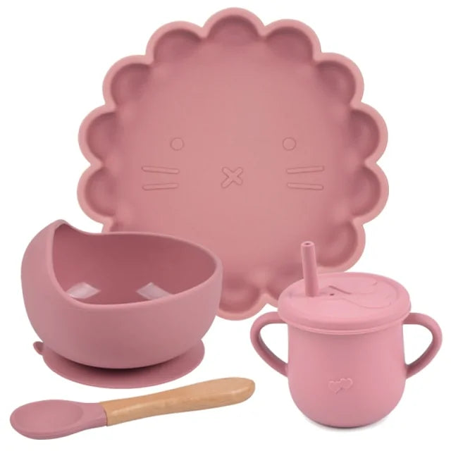 Silicone Baby Feeding Spoon Set Kia Day Design