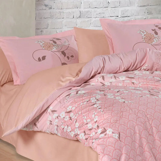 Hobby Missy Powder - Poplin Double Duvet Cover Set Kia Day Design