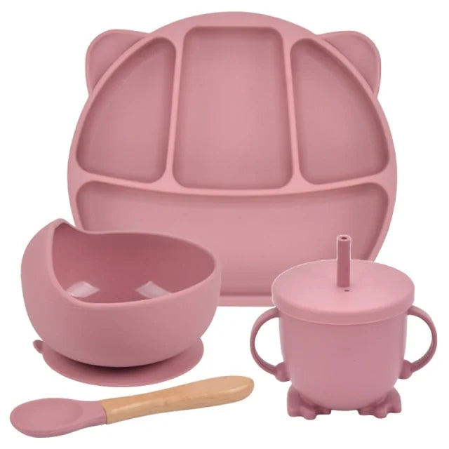 Silicone Baby Feeding Spoon Set Kia Day Design