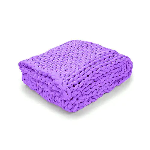 Zen Weighted Knitted Blanket Kia Day Design