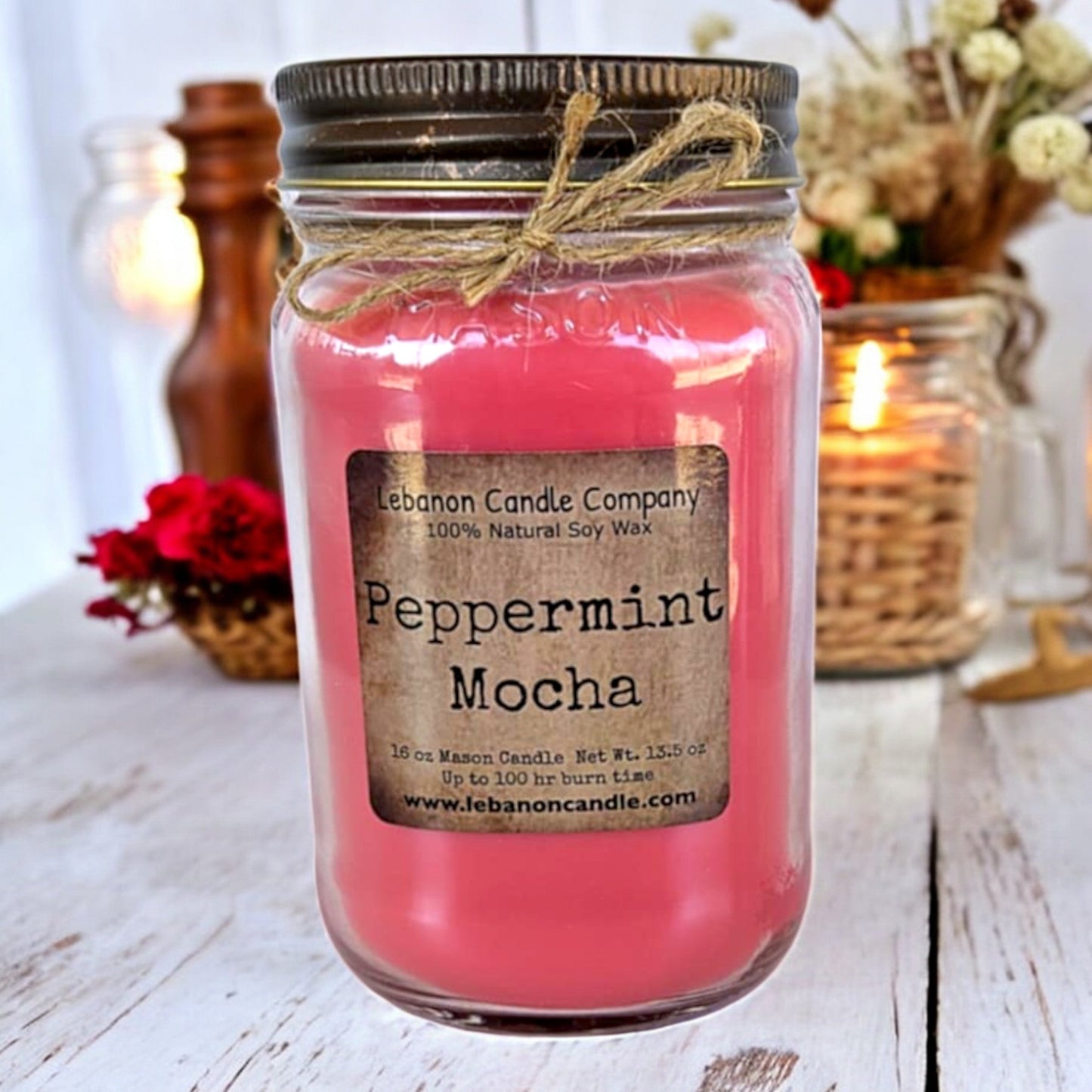 Peppermint Mocha Candle - - Candles & Melts