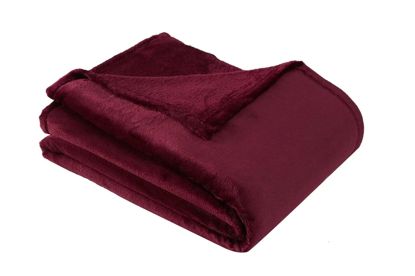 Aksu Wellsoft Double Blanket 200X220 Claret Red Kia Day Design