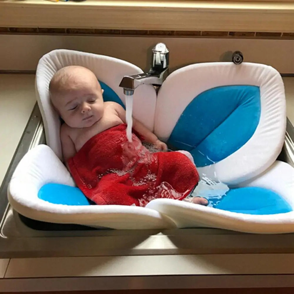 Blossoming Flower Baby Bathtub Mat - -