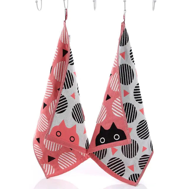 Adorable and Practical Three-layer Soft Cotton Bath towel Kia Day Design