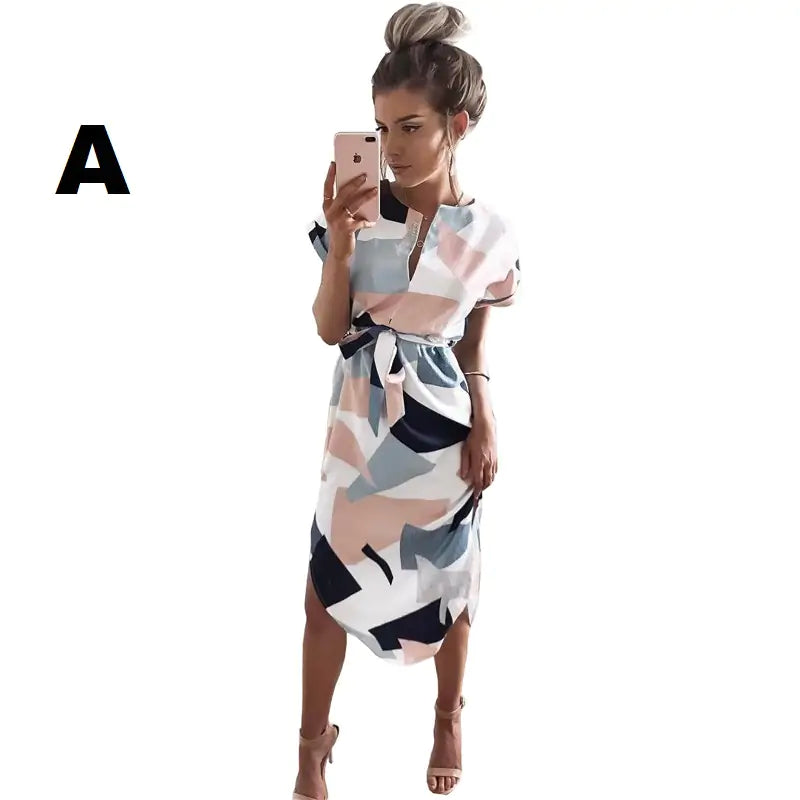 Ladies Bodycon Party Dress - Kia Day Design