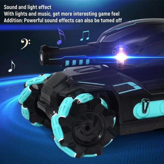 Tank RC Toy Water Bomb Shooting - Kia Day Design