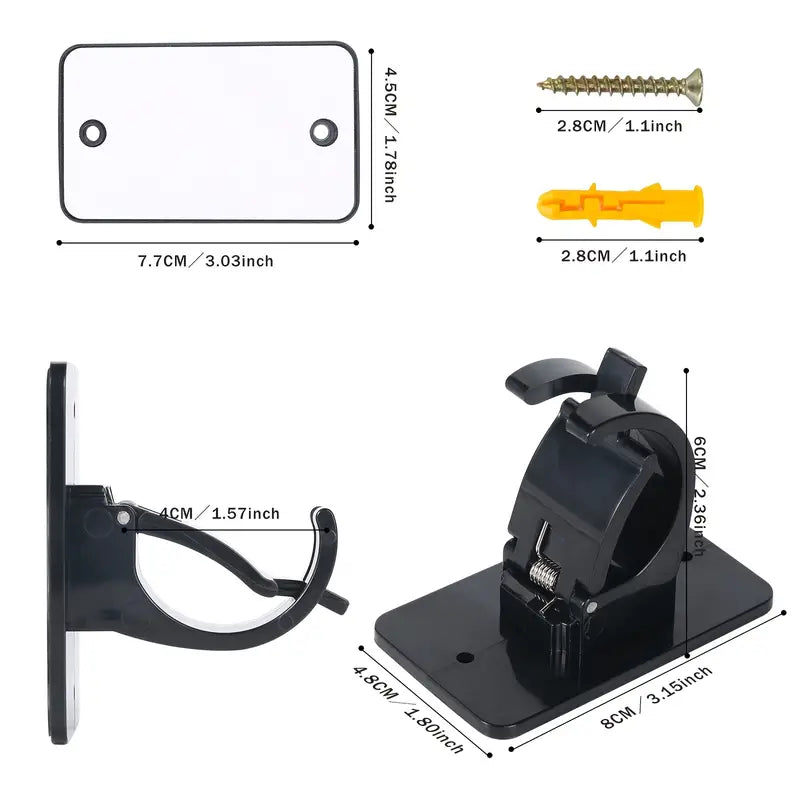 4pc Curtain Pole Brackets - Kia Day Design