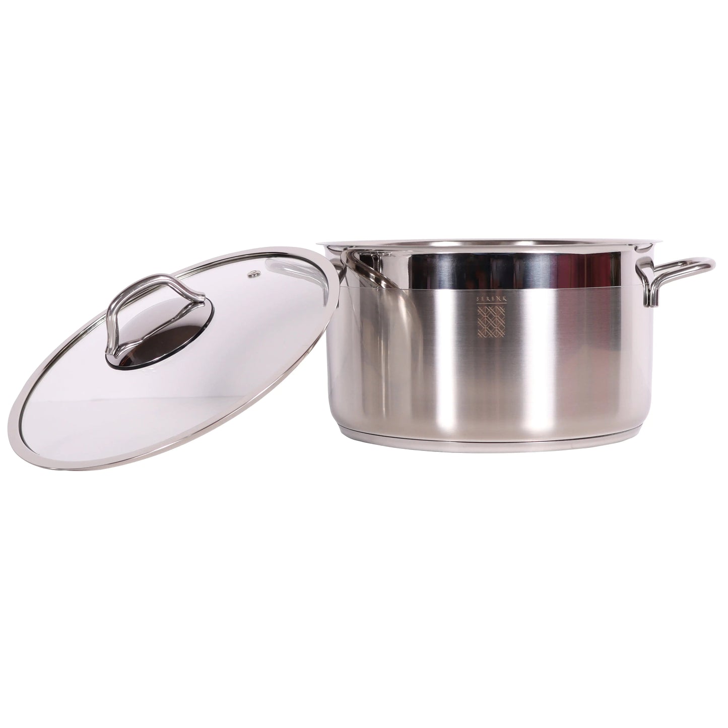 Serenk Modernist 5 Piece Stainless Steel Pots and Pan Set Kia Day Design