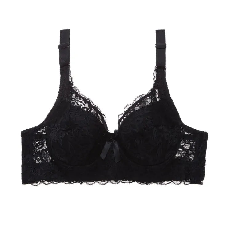 Gathered Lace Adjustable Bra - Kia Day Design