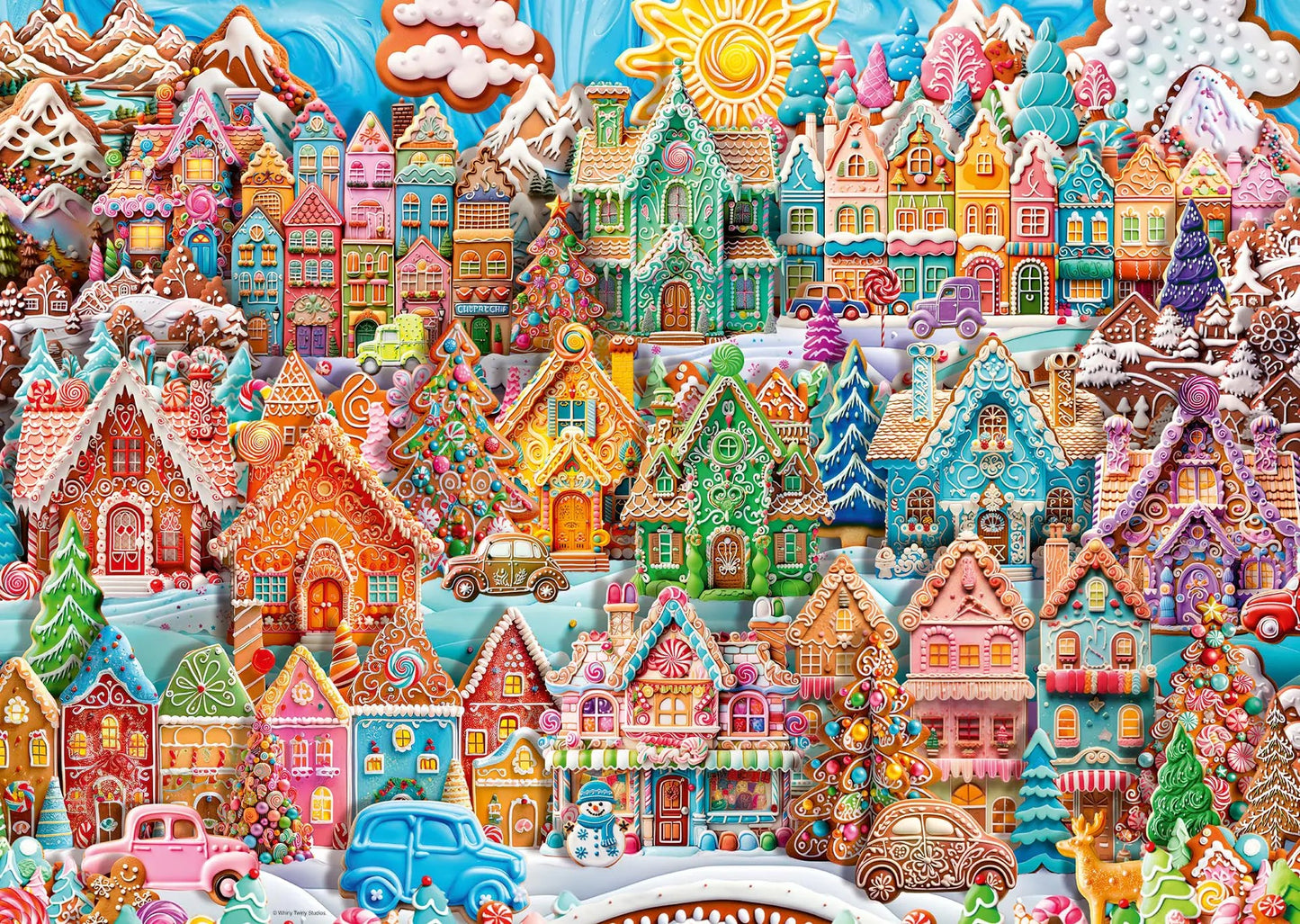Weihnachtsplätzchendorf Ravensburger Puzzle 12001267- 1000 Piece Puzzle