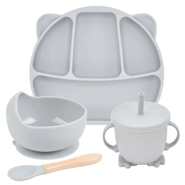 Silicone Baby Feeding Spoon Set Kia Day Design