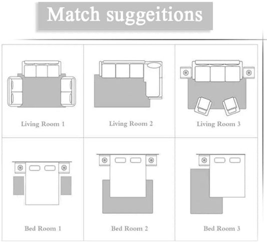 Shaggy Soft Plush Carpets - Kia Day Design